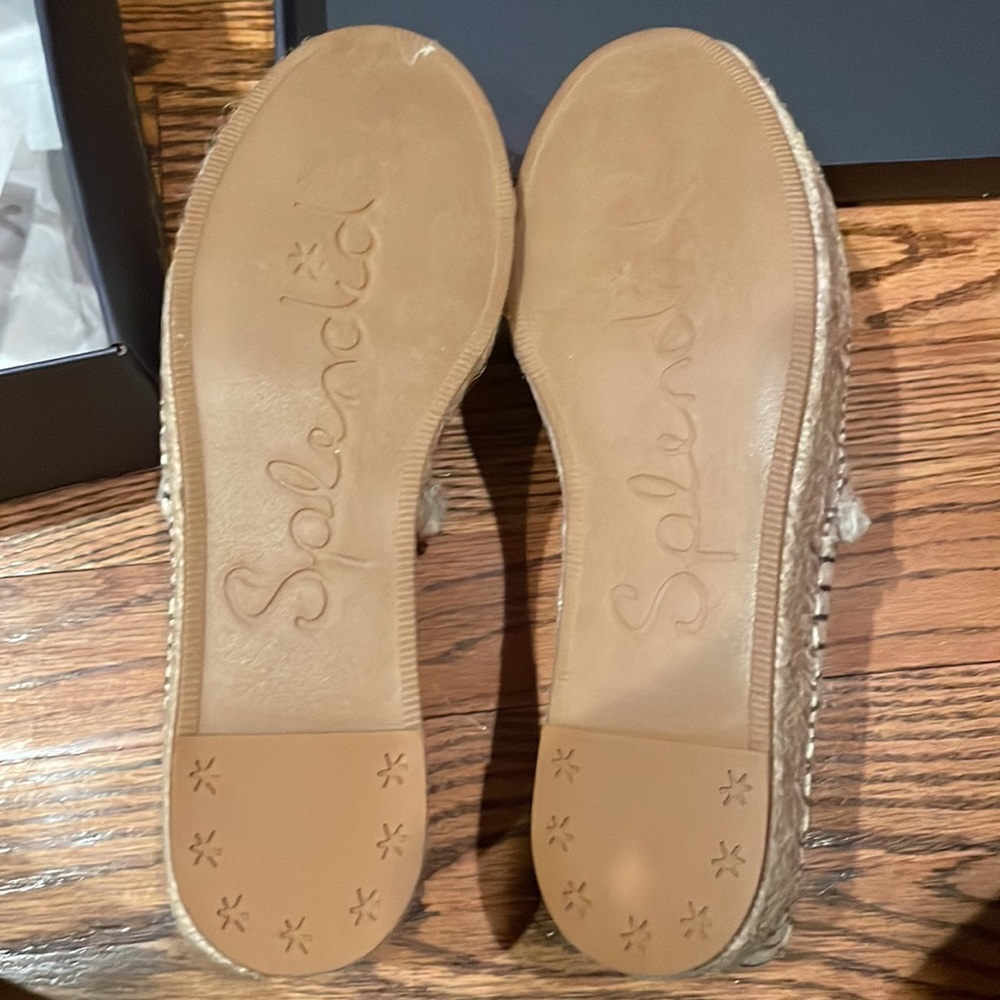 NWT NIB New! Splendid Lilly Striped Espadrille flats - Picture 5 of 5